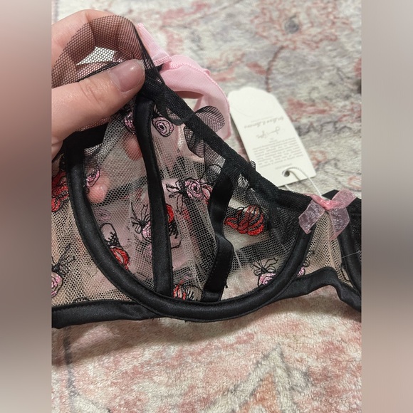 For Love & Lemons LINGERIE Set- M BRAND NEW - Picture 2 of 5